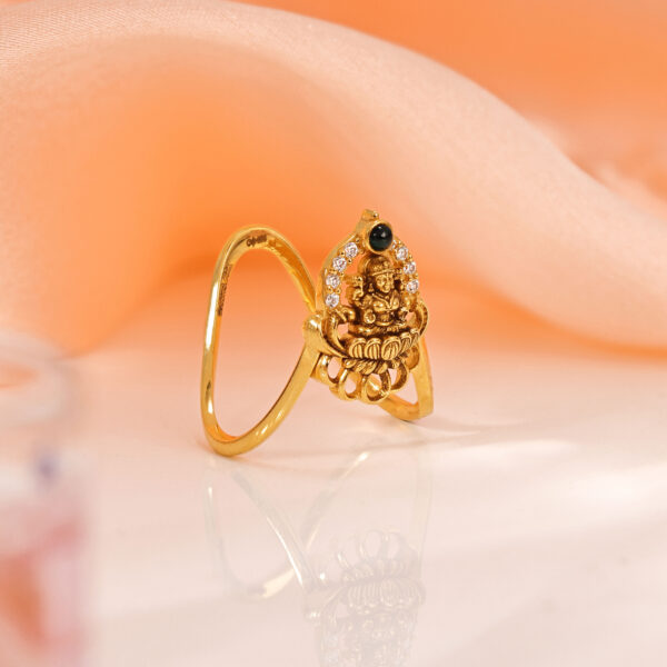 Devi Lotus Serenity Gold Ring
