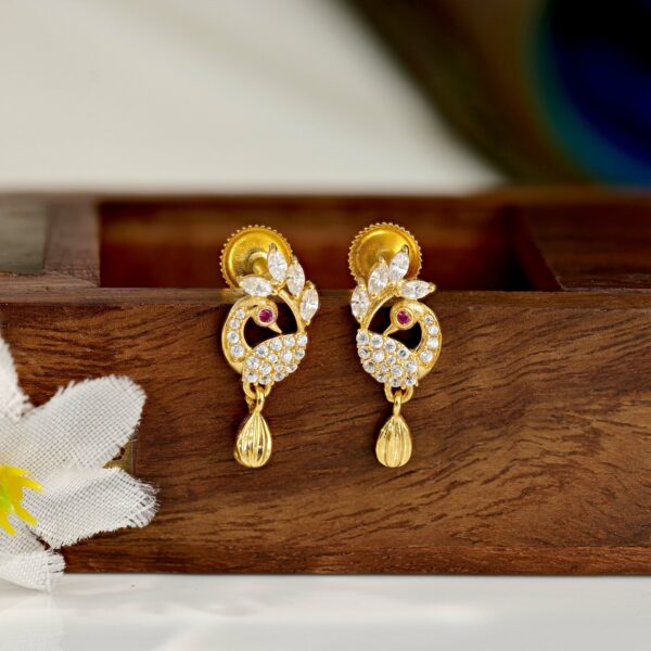 Magnificent Peacock Earrings